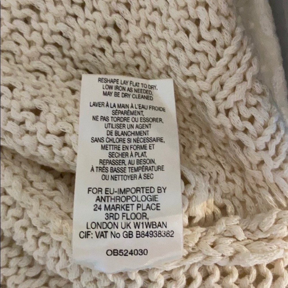Anthropologie/Moth Sunidra Sweater Tank - Picture 7 of 7
